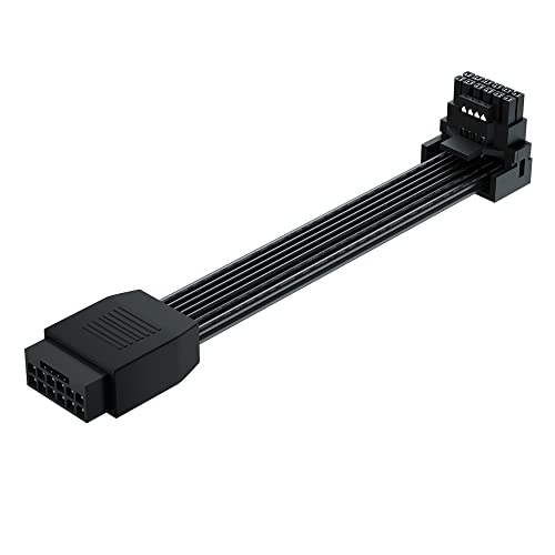 Adaptador 12VHPWR 90 Grados y Soporte GPU JOYJOM miniatura 2