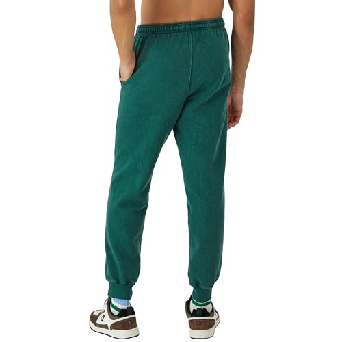 Champion Men's Sweatpants, Mineral Dye Graphic Joggers, Fleece Men's Jogger Sweatpants, 302