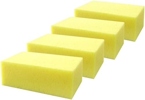 6 Stück Autowaschschwämme - Super Saugfähig Mit Wabenstruktur