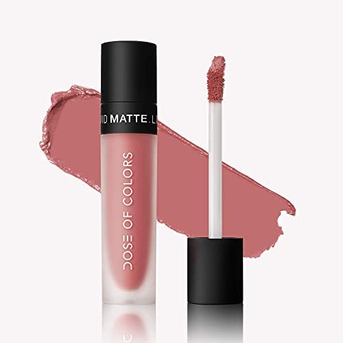 Dose of Colors LIQUID MATTE LIPSTICK - WARM & FUZZY