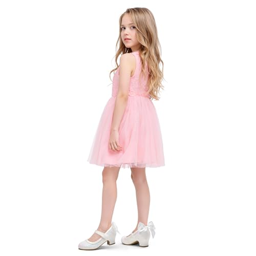 Image of K KomForme Girls Dress Shoes Toddler Glitter Mary Jane Heels