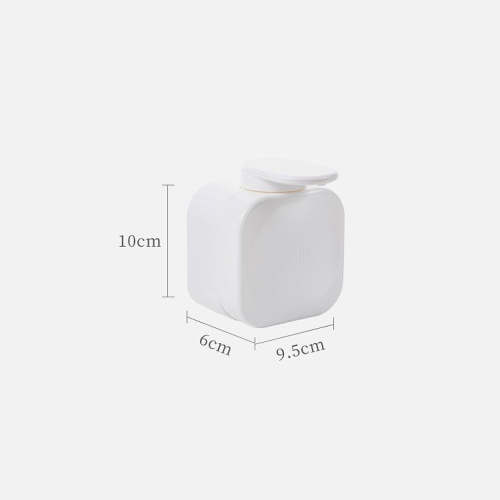 Bottiglia con Pompa per Dispenser di Sapone Liquido Ricaricabile da Bagno per Ripiani di vanità, lavello da Cucina - Contiene Sapone per Le Mani