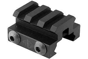 Yankee Hill Machine 3 Slot Picatinny Mini Riser in Black