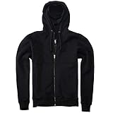 Pflegehinweis: 30° Maschine Tex-Ha PG Wear Smuggler Full Face Ninja schwarz Kapuzenjacke Hoodie (XL)