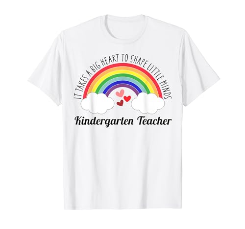 Kindergarten Teacher Apreciation Week Cute Big Heart 45 Camiseta