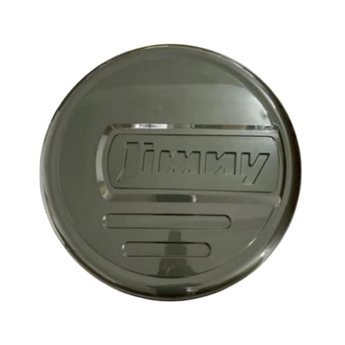 JNNJジムニー JB74 JB64 スズキ車タイヤカバー 背面 スペアタイヤカバー ハードカバー タイヤ カバー 簡単装着 防水 Jimnyプレート付き (グリーン)