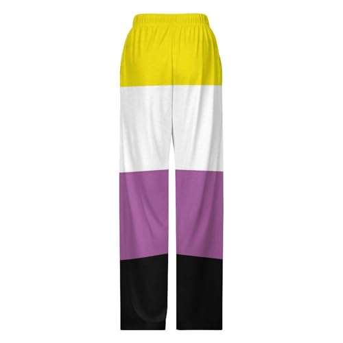 Non-Binary Pride Community FlagChildren's Casual Pajamas140CM4