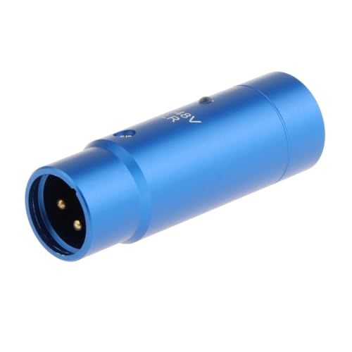 DeeRace RfT[}CNpt@^dA_v^[ 48V ȃI[fBI~LT[ DSLRJɊȒPɎtyXLR}CNA_v^[ 3.5mm, 