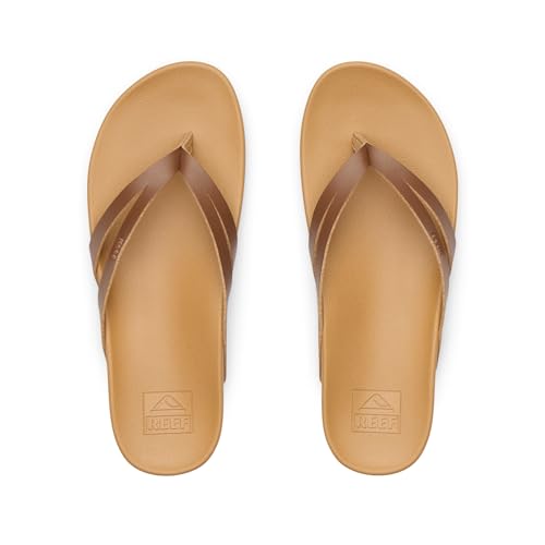 REEF Womens Sandals, Cushion Spring Joy, Chocolate, 6 by REEF - Used condition - Image 3
