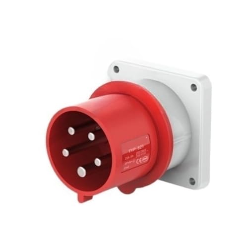 Connecteur inversé 815 triphasé mâle 16A pour alimenter les chantiers et hangars