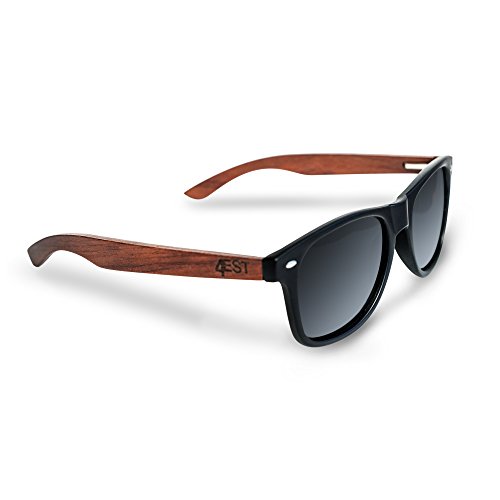 Bamboo Sunglasses - 100% Polarized Wood Shades for Men & Women from the"50/50"