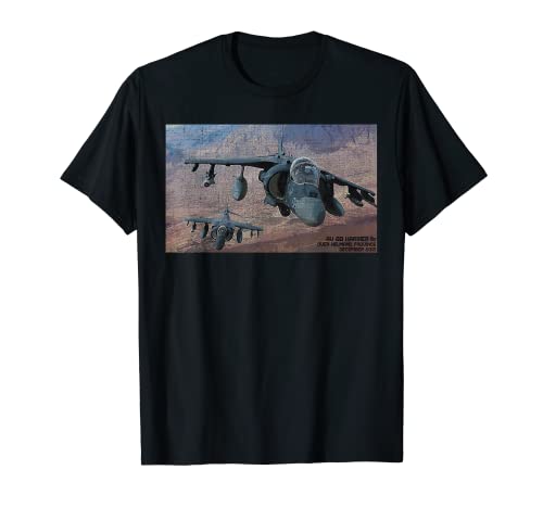 AV-8B Harrier II Attack Avión de guerra militar de Estados Unidos Camiseta