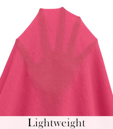 Image of Iandroiy Women's 3 /4 Sleeve Shrugs Lightweight Open Front Cropped Cardigan for Women