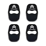 WWZS 4 Pièces Protection Serrure Voiture pour Citroen LNA, Amortisseur de Choc Coussin de Porte Anti-Rayures