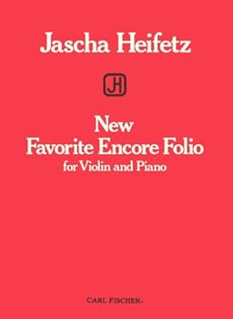 Jascha Heifetz: New Favorite Encore Folio