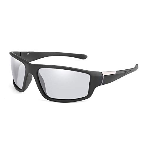 Preisvergleich Produktbild Sonnenbrille Herren Polarisierte Photochrome Sonnenbrille Männer Frauen Chamäleon Verfärbungsbrille Männlicher Fahrer Safty Goggles Blackgray
