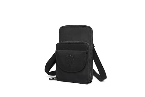 Smart Bags Cüzdan Ve Telefonluk Postacı Kadın Çantası 3172 Siyah