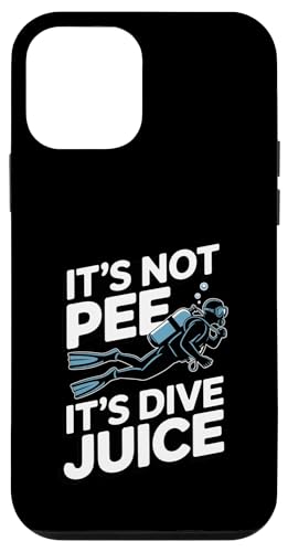 It's Not Pee It's Dive Juice �X�L���[�o�_�C�r���O �X�}�z�P�[�X iPhone 12 mini �p