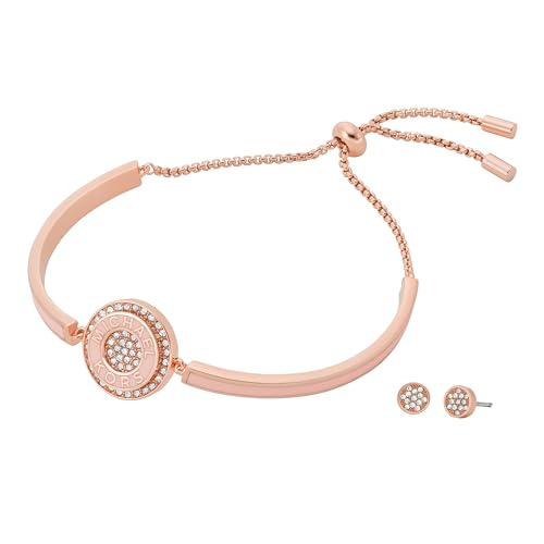 Image of Michael Kors Jewelry Gift Set for Women; Jewelry for Women, Length: 210mm, Width: 14.5mm, Brass, No Gemstone