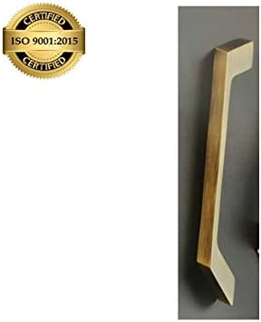 BRASS SWIZZ DOOR HANDLE 10" (pack of 2 handle)