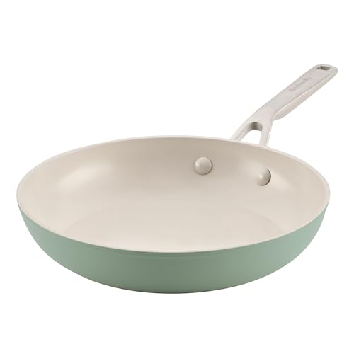 Image of KitchenAid Hard-Anodized Ceramic Non Stick Frying Pans, 10 inch Cardamom