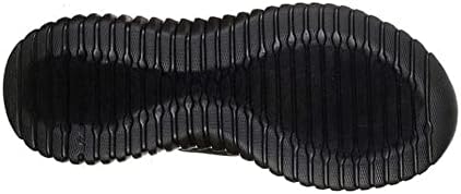 Skechers Boy's Elite Flex-Wasik Sneaker, Black/Black, 6 Big Kid | Image 2