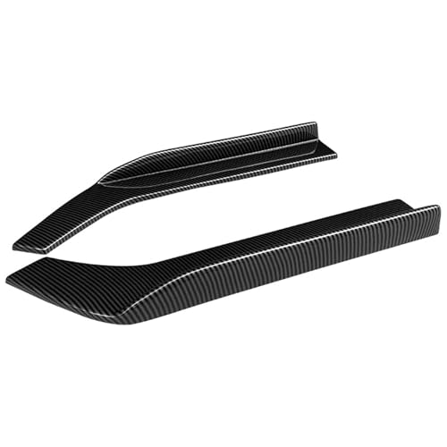 Divisores de parachoques trasero para Benz Clase E W213 2017-2023 en negro brillante