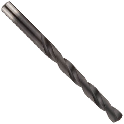 Chicago Latrobe 550TA Cobalt Steel Jobber Length Drill Bit, TiAlN Coated, Round Shank, 135 Degree Split Point, 13/32