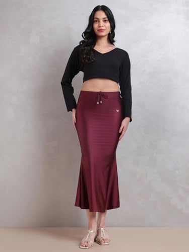 Image of TWIN BIRDS Women Shimmer Nylon Saree Shaper | Shapewear Silhouette