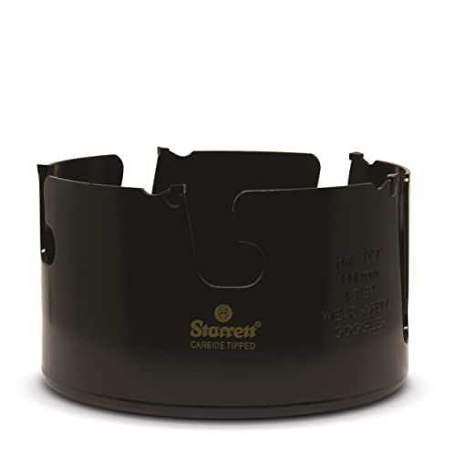 Starrett Tungsten Carbide Tipped Holesaw, MPH0438 Multi Purpose Cut TCT Hole Saw Cutter