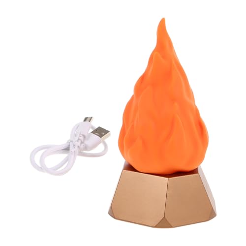 Lámpara de Llama con protección IPX4 para iluminar terrazas y salones sin cables