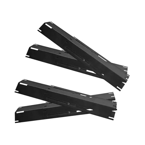 EJPPDHCO Gas Grill Heat Plate Adjustable Gas Grill Replacement Part Barbecue Heat Plate Grill Burner Cover for Outdoor Backyard Hiking(4 piece)