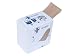 HierBeiDir Apósito adhesivo rápido para heridas, impermeable, hipoalergénico, caja dispensadora, yeso, 6 cm x 5 m, vendaje adhesivo