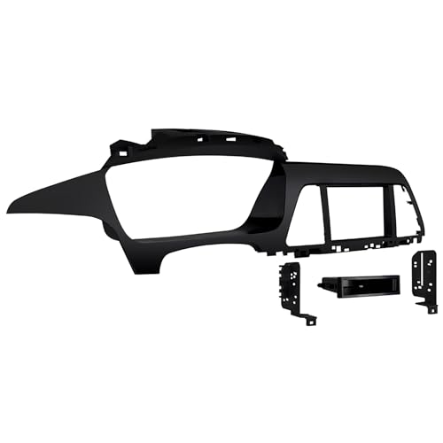 Metra DP-7363B Single or Double DIN Dash Panel Kit Compatible with Hyundai Sonata 2015-2017, Black