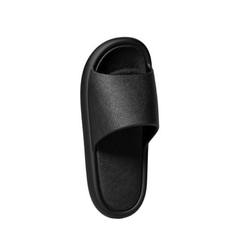 Chaussures de douche ultra légères en EVA noir pour intérieur et été - 2