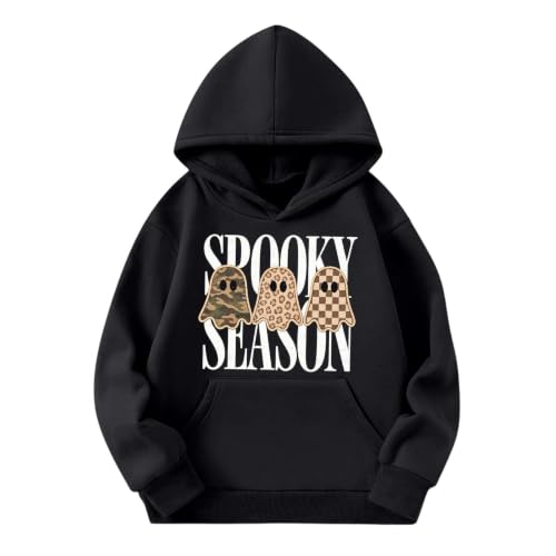 Halloween Hoodie for Women Fleece Spooky Season Graphic Fashion Hoodies - image 2