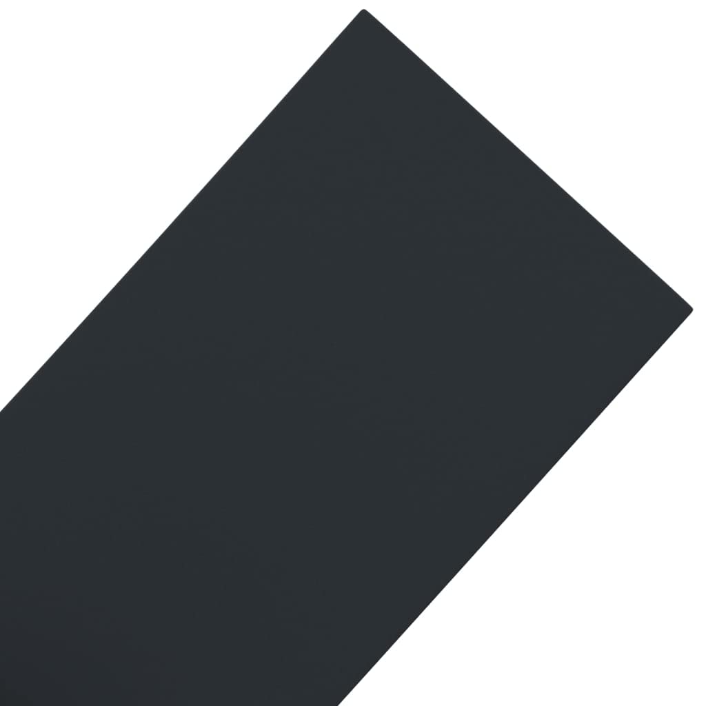 Bordi per prato, 3 pezzi, nero, 10 m, 20 cm, in polietilene | Flessibile, facile da montare senza attrezzi, per aiuole e laghetti