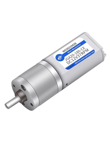 Moteur électrique inversé JGA20-180 20mm motoréducteur DC 12V 93rpm pour mini mécanisme