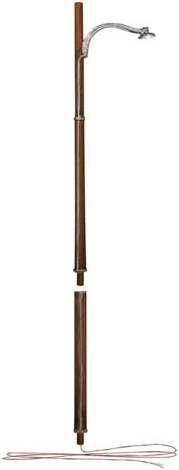Just Plug O Scale Wooden Pole Street Lights, Pkg. of 2
