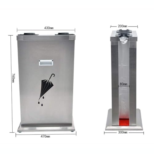 Distributore automatico della borsa dell'ombrello per coperture bagnate dell'ombrello, macchina del grado commerciale a mani libere per hotel, banche, aeroporti e centri commerciali