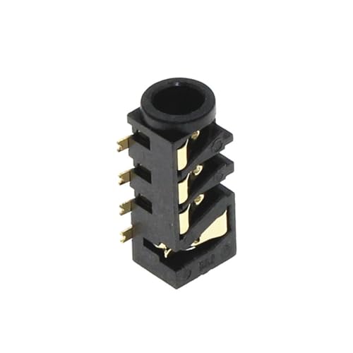 Conector Jack 3,5 mm PJ-393 SMD con Conexión de 7 Pines Chapado en Oro para Audio de Alta Fidelidad 5
