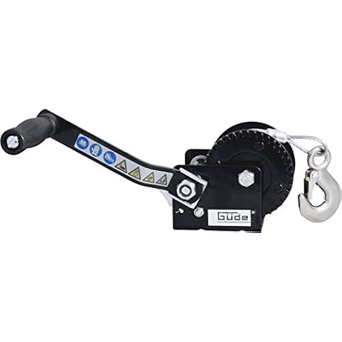 Güde 55125 Cable Winch with Locking Lever Cover
