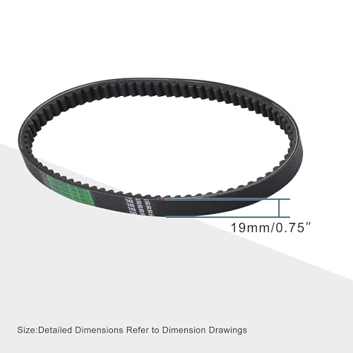 GOOFIT Antriebsriemen Powerlink Antriebsriemen 743-20-30 Ersatz für GY6 150cc Motorteile chinesischer Roller Go Kart