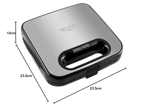 Sanduicheira e Grill Britânia BGR16 2 em 1 Redstone 750W 220V glide