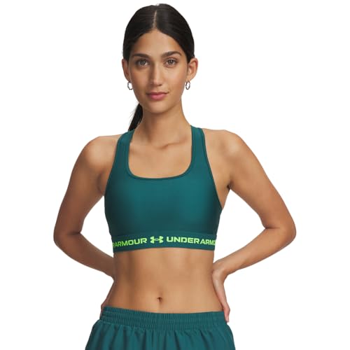 Image of Under Armour Women's Crossback Mid Impact Sports Bra