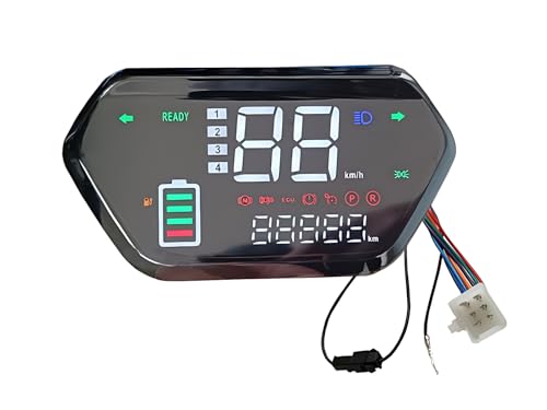 10 Best Electric Scooter Speedometers for Accurate Ride Tracking 8 48V/60V/72V LED Electric Bike Display Meter