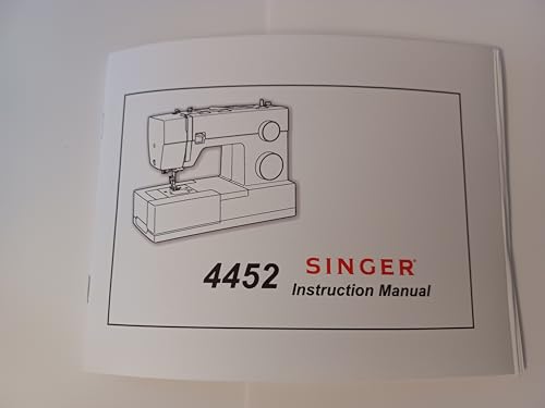 Singer 4452 Manual for Sewing Machine (Singer-4452 English)