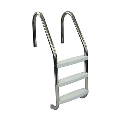 Aqua Select Three Tread Stainless Steel Pool Ladder Cover