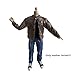 1/12 Action Figure Clothes,Leather Jacket for 6 inch Male Action Figures,6 inch Male Jackets. (Old Crafted Design-Brown)