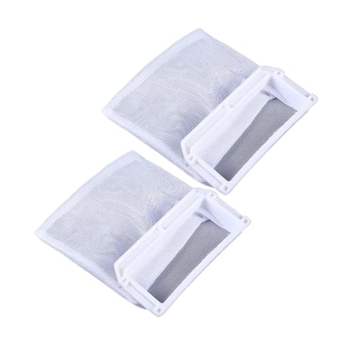 MiJob 2Pcs Filter Dust Bag Filters ，Compatible for Panasonic Washing Machine Repair Parts 10.2 * 4.2cm